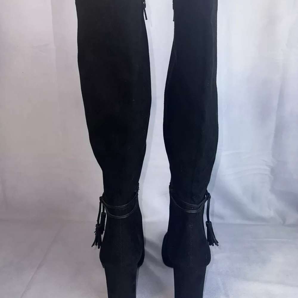 Lauren Conrad Rootbeer knee-high boots size 8